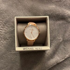 Michael Kors Gold and Pink Watch